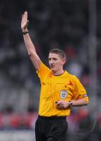 FUSSBALL   CHL 09/10  Schiri Craig Thomson