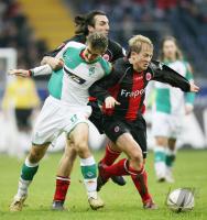 Fussball, 1. Bundesliga: Frankfurt - Bremen