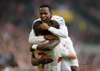 Fussball  1. Bundesliga  13/14: JUBEL VfB Stuttgart