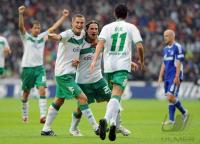 FUSSBALL 1. BUNDESLIGA: Bremen - Schalke