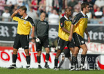 Fussball 2. Bundesliga: Oberhausen - Reutlingen, enttaeuschung