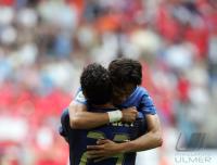 Fussball WM 2006: Tschechien - Italien , Czech Republik - Italy