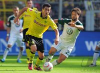 Fussball: 1. Bundesliga Saison 2010/2011: Dortmund - Wolfsburg