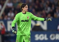 Fussball  1. Bundesliga  14/15: Torwart Marwin Hitz (FC Augsburg)