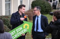 Buendnis 90 / Die Gruenen, Wahlkampf Landtagswahl Baden - Wuerttemberg, Spitzenkandidat Cem Oezdemir