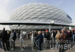 Fussball Stadiontest Allianz Arena