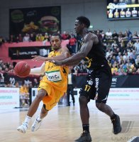 Basketball 1. Bundesliga 16/17 Hauptrunde: Walter Tigers Tuebingen - Rasta Vechta