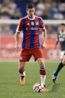 FUSSBALL 1. Bundesliga 14/15 Testspiel: Robert Lewandowski (FC Bayern Muenchen)