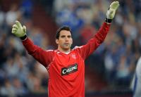 Fussball, Glasgow:  Torwart ALEXANDER