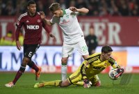 Fussball 1. Bundesliga 13/14: 1. FC Nuernberg - SV Werder Bremen