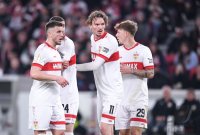 Fussball DFB Pokal Halbfinale 2024/2025
VfB Stuttgart - RB Leipzig