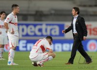 Fussball 1. Bundesliga 10/11:  Enttaeuschung   VfB Stuttgart