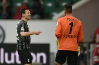 Fussball, 1. Bundesliga  Saison 2014/2015: VfL Wolfsburg - SC Freiburg