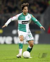 Fussball 1. Bundesliga: Werder, DIEGO Einzelaktion