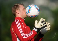 Fussball 1. Bundesliga Saison   2011/2012 :  Torwart Manuel Neuer (FC Bayern Muenchen)