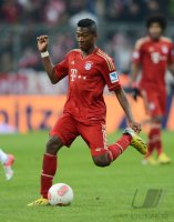 Fussball 1. Bundesliga Saison 12/13: David Alaba (FC Bayern Muenchen)