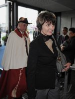 FUSSBALL INTERNATIONAL:   61. FIFA  Kongress in Zuerich 2011 SUI Bundesraetin  Calmy-Rey