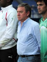 Fussball International Testspiel:  Trainer Javier Clemente (Kamerun)