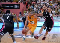 Basketball 1. Bundesliga 14/15 Hauptrunde:  Walter Tigers Tuebingen - Telekom Baskets Bonn
