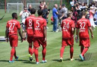 Fussball 1. Bundesliga 2015/2016: Fototermin beim FC Bayern Muenchen