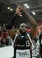 Basketball 1. Bundesliga  11/12:  Walter Tigers Tuebingen - ENBW Ludwigsburg