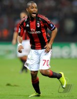 Fussball Champions League  Saison 2010/2011:  Robinho (AC Mailand)