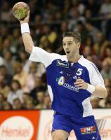 Handball-WM: Frankreich, Guillaume GILLE am Ball