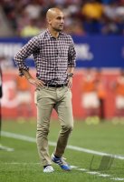 FUSSBALL 1. Bundesliga 14/15 Testspiel: Trainer Pep Guardiola (FC Bayern Muenchen)