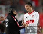 FUSSBALL 1. Bundesliga  VfB Trainer  Magath(li) und  Torschtzen Kuranyi