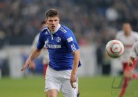 Fussball 1. Bundesliga  Saison 2010/2011: Klaas Jan Huntelaar (FC Schalke 04)