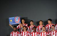 Fussball 1. Bundesliga 2010/2011: Mannschaftsfoto  FC Bayern Muenchen