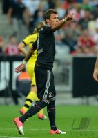 Fussball 1. Bundesliga, Supercup: FC Bayern Muenchen - Borussia Dortmund
