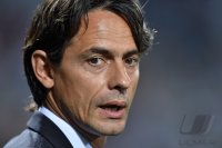 FUSSBALL Trofeo TIM Cup 2014:  Trainer Filippo Inzaghi (AC Mailand)