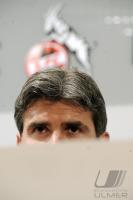 Fussball 1. Bundesliga  Trainervorstellung 1.FC Koeln
