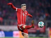 Fussball  1.Bundesliga   Saison 17/18: FC Bayern Muenchen - Hannover 96