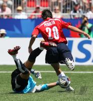 Fussball International  U 20 Spiel um Platz 3  Oesterreich - Chile