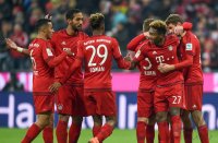 Fussball 1. Bundesliga Saison 15/16: FC Bayern Muenchen -  SV Werder Bemen