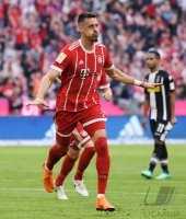 Fussball  1.Bundesliga   Saison 17/18: FC Bayern Muenchen - Borussia Moenchengladbach