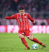 Fussball  1.Bundesliga   Saison 17/18: FC Bayern Muenchen - Hannover 96