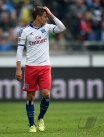 Fussball, 1. Bundesliga  Saison 2013/2014: Hannover 96 -  Hamburger SV