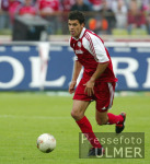 FUSSBALL  1. Liga  FC Bayern Michael Ballack (FCB) am Ball