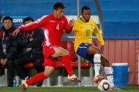FUSSBALL WM 2010, VORRUNDE   Brasilien - Nord Korea