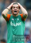 Fussball 1. Bundesliga: BREMEN, CHARISTEAS  enttaeuscht