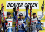 SKI   Weltcup Abfahrt Mnner Siegerehrung