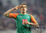 Fussball 1. Bundesliga: Bremen, ISMAEL jubel