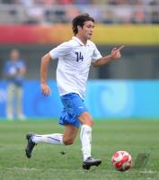 FUSSBALL  Olympia 2008   Vorrunde  Maenner Kamerun - Italien