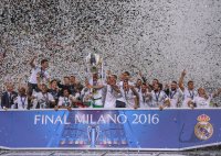 Fussball Champions League Finale 2016: Real Madrid - Atletico Madrid