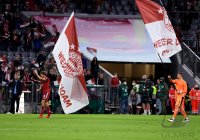 Fussball 1. Bundesliga Saison 21/22: FC Bayern Muenchen -  Hertha BSC Berlin