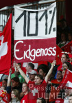 FUSSBALL  Quali Euro  2004 JUBEL Schweiz