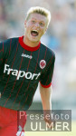 FUSSBALL  1. Bundesliga Eintracht Frankfurt - Bayer Leverkusen JUBEL Eintracht